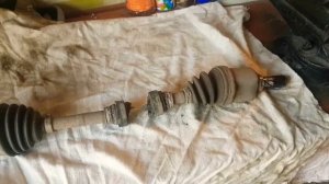 Привод (шрус) ниссан ноут. Поломка полуоси.