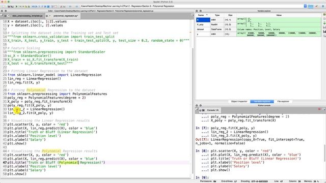 058 Polynomial Regression in Python Step 3 смотреть онлайн