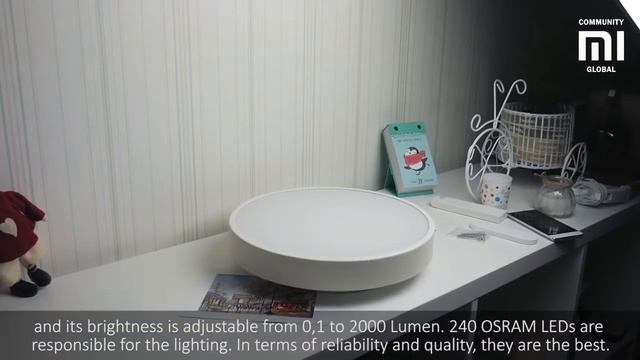 Mi | Yeelight Smart LED Ceiling Light | Review смотреть онлайн