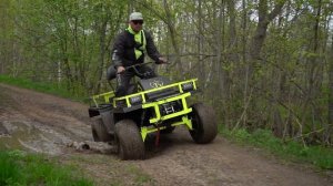 Росомаха500-из мотособаки сделали квадроцикл