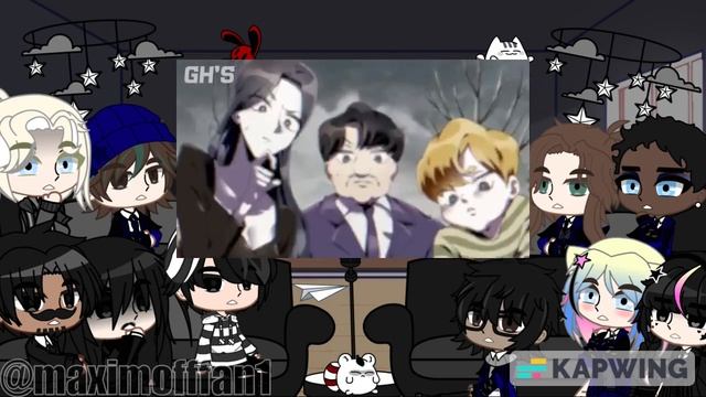 Wednesday characters react to things backstory||MY AU|| Video by @GH.S||Wenclair|| смотреть онлайн