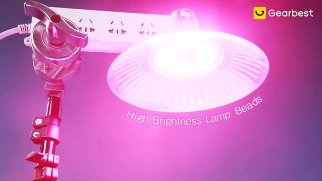 220V 40W Full Spectrum Plant Growth Lamp - Gearbest.com смотреть онлайн