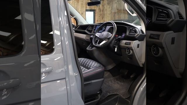 2021 VW Transporter with HUGE spec and loads of Leighton Vans Extras! VAT Qualifying too. смотреть онлайн
