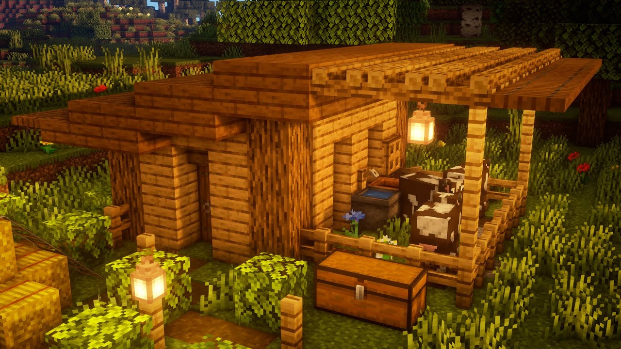 ЗАГОН ДЛЯ ЖИВОТНЫХ В МАЙНКРАФТЕ! смотреть онлайн