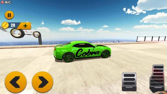 Impossible Car Tracks Stunts 2020 - Stunt Car Driving Games - Android GamePlay смотреть онлайн