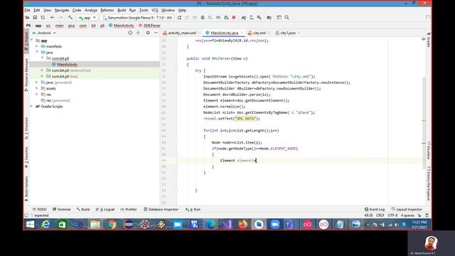 XML and JSON Parser Pgm No 6 смотреть онлайн