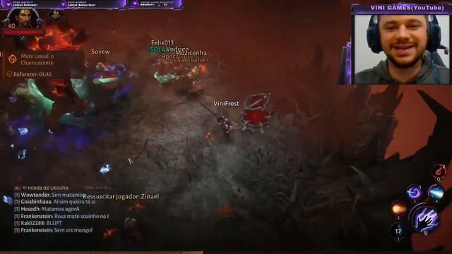 Diablo Immortal BOSS Lassal O Chamuscante - Não o Subestime!! смотреть онлайн