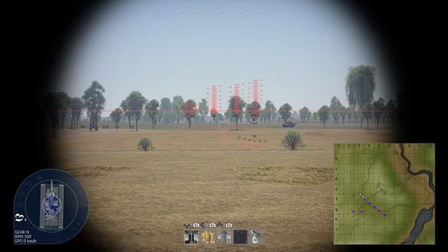 War Thunder sight distance setup смотреть онлайн