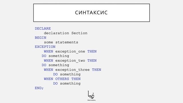 Что такое Oracle Database? Package смотреть онлайн