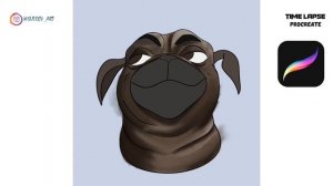 Как нарисовать собаку в procreate на iPad
