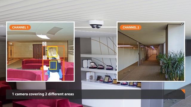 P series AI 2CH multi-derectional camera demo смотреть онлайн