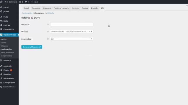 WooCommerce: Configurações de API смотреть онлайн
