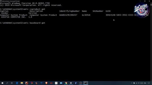 How to check your motherboard's Name,Model, Vendor and Serial Number смотреть онлайн