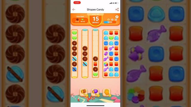 Shopee Candy Game Level 403 - 3 Stars / 3 Bintang ⭐️⭐️ ⭐️🤩🤩🤩 смотреть онлайн