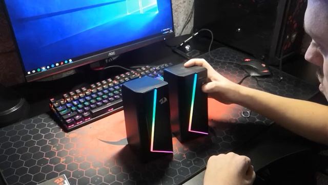 Обзор и тест колонок Redragon Anvil