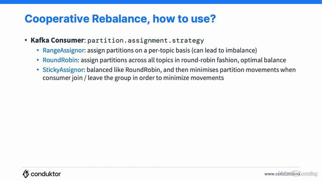 6.9_Java consumer incremental cooperative rebalance and static group membership - Kafka Java Program смотреть онлайн