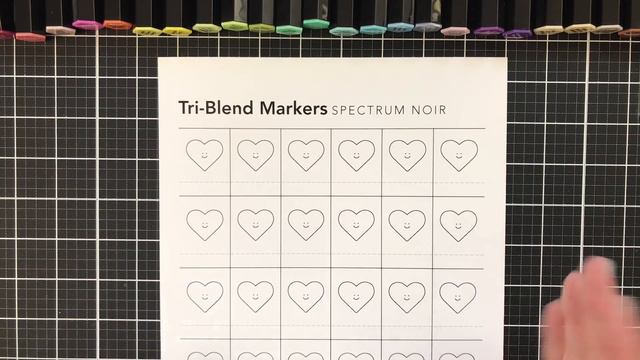 Unboxing & Swatching Tri-Blend Markers by Spectrum Noir (plus a free printable swatch chart!) смотреть онлайн