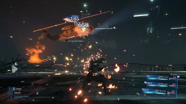 FF VII REMAKE Rude & Reno vs Barret смотреть онлайн