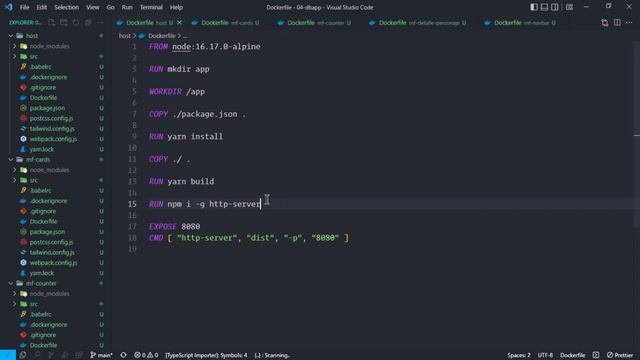 Micro-Frontend y Docker - 04 Levantando MF's con Docker y Docker Compose смотреть онлайн