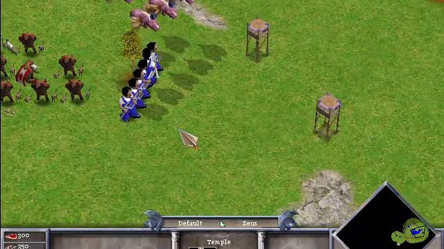 Age of Mythology with Cheats - Have you ever tried Laser Bear, Fork Man, Flying Rainbow hippo смотреть онлайн