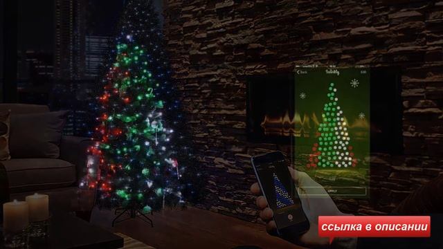 новогодняя usb rgb led умная гирлянда twinkly управляемая с телефона смотреть онлайн