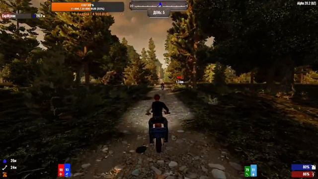 7 Days to Die [20.2] мод Darkness Falls #6: Жаркая пустыня! смотреть онлайн