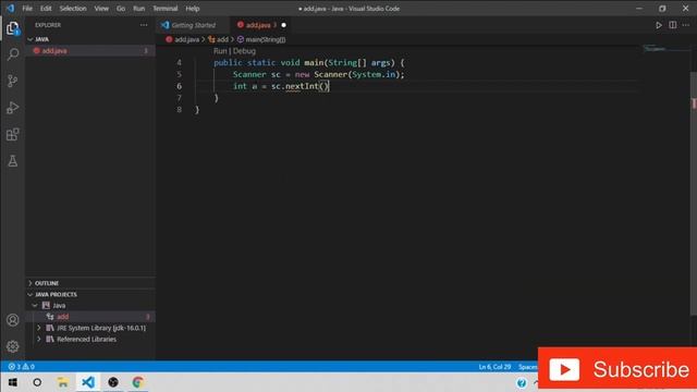 Java Program : Add Two Numbers From a User using Scanner Class | Java | FunWithcoding смотреть онлайн