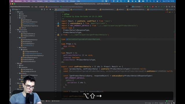 #29 - Select Configurable Product Options | React Native open-source eCommerce App смотреть онлайн