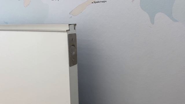 Магнитный, скрытый ограничитель дверей. смотреть онлайн