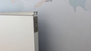 Магнитный, скрытый ограничитель дверей.