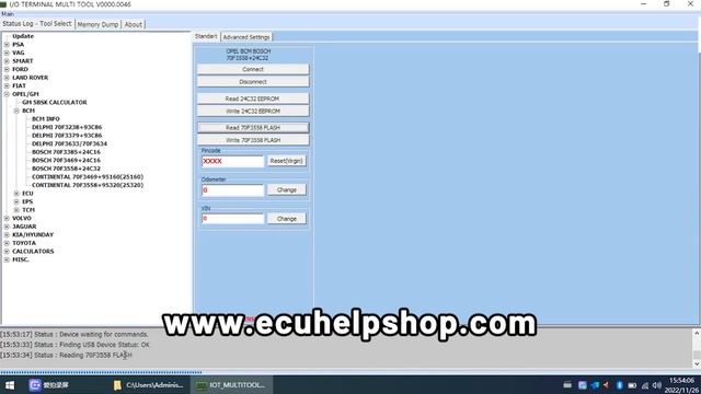 IO PROG Opel BCM read -ecuhelpshop смотреть онлайн