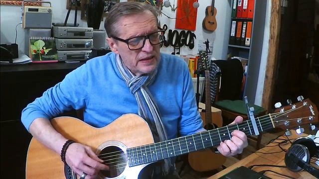 Louis Armstrong - What A Wonderful World - Unplugged w/ Acoustic Guitar & Tutorial смотреть онлайн