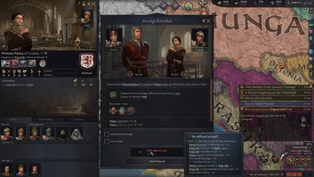 Let's Play Crusader Kings III Royal Court France - Part 21 смотреть онлайн