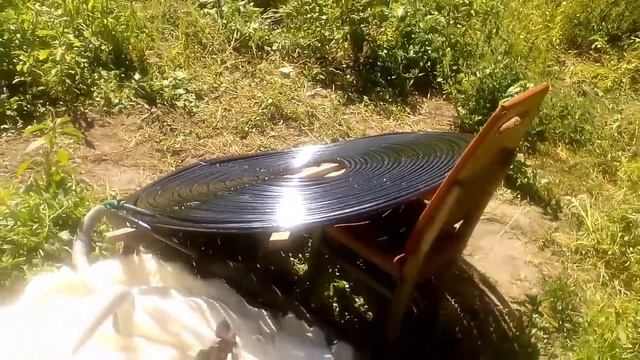 Сколько тепла дают такие солнечные нагреватели для бассейна или летнего душа смотреть онлайн