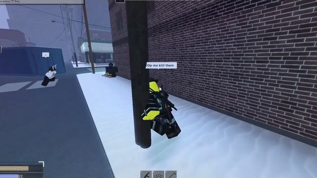AKS-U Destroys Gangs (Roblox Criminality) смотреть онлайн