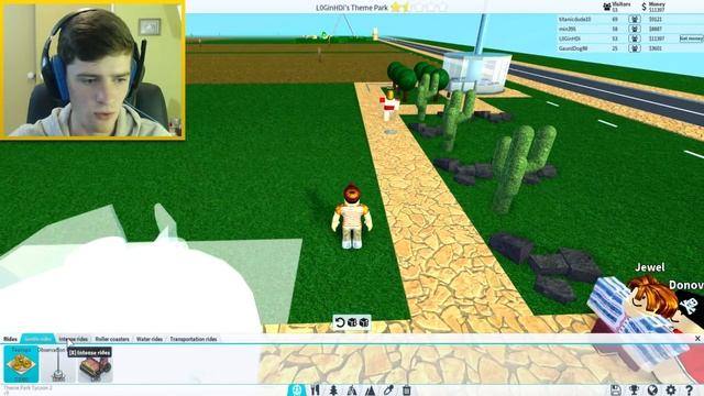 Roblox Adventures / Theme Park Tycoon 2 / CRAZIEST ROLLER COASTER! смотреть онлайн