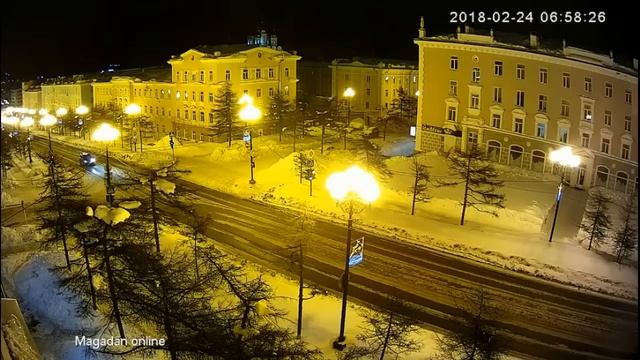 2018 Магадан Проспект Ленина смотреть онлайн