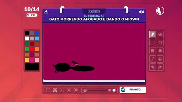 Gartic Phone - Criando algo com as vozes da minha cabeça смотреть онлайн