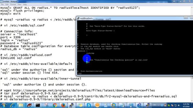 how to install radius server mysql gns3 centos 6 5 смотреть онлайн