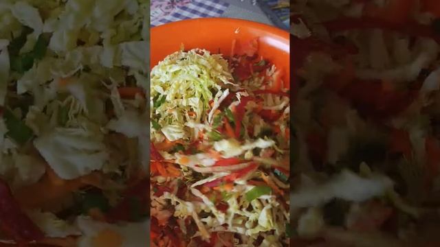 Очень витаминный салат ??? смотреть онлайн