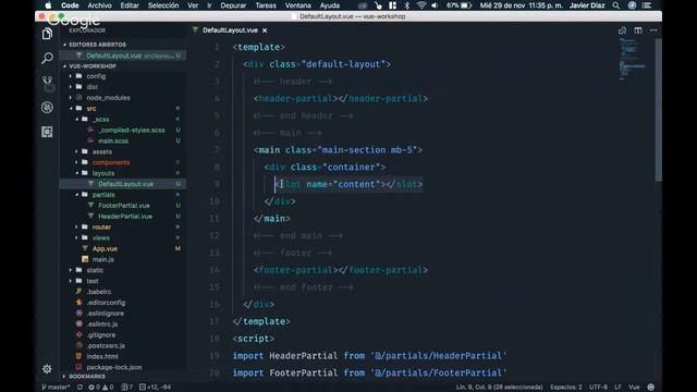 Construcción de una aplicación en Vue.js | LIVE #1 смотреть онлайн