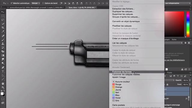 TUTO Photoshop CC 2014 Flou Directionnelle :) смотреть онлайн