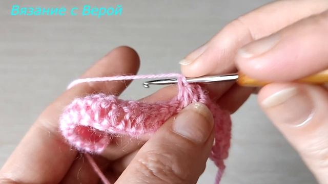 ??#Вязание #вязаниесВерой Обработка края крючком// Обвязка горловины крючком. смотреть онлайн