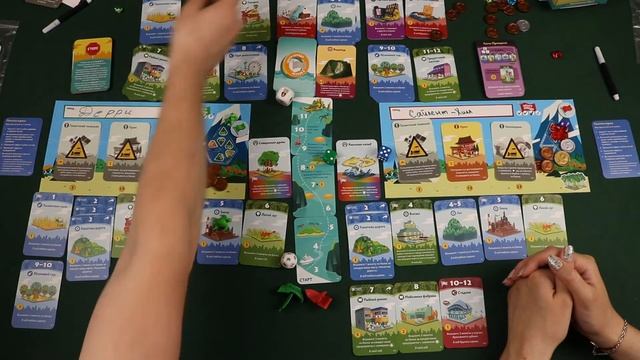 "Мачи Коро: Наследие". Партия№7. Правила + Let's Play. смотреть онлайн