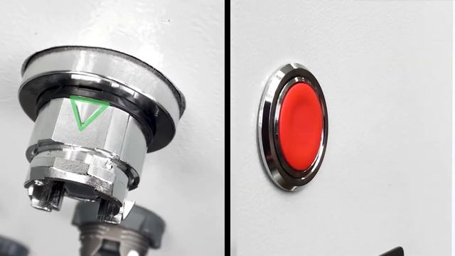 "Утопленный" монтаж кнопок XB4 смотреть онлайн