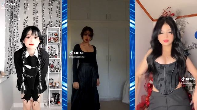 Wednesday Addams i'll Dance Dance Dance With My Hands Hands Hands - TikTok New Dance Challenge #3 смотреть онлайн