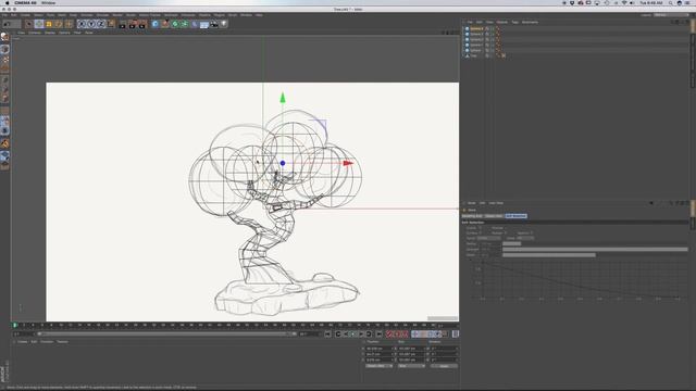 Model and Sculpt a Tree in Cinema 4D смотреть онлайн