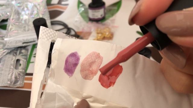 Гель лаки и фурнитура с Aliexpress смотреть онлайн