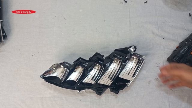 Disassembly Of The Headlight Of Tesla Model 3  #teslamodel3