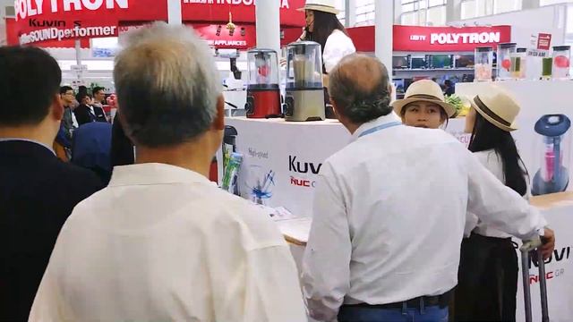 Kuvings CANTON FAIR 2018 Exhibition, Kuvings Vacuum blender SV-500 смотреть онлайн